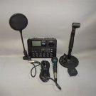 BARBERSHOP 3 JALEN MICHAEL RAINEY JR SCREEN USED DRUM MACHINE & MICROPHONE WCOA