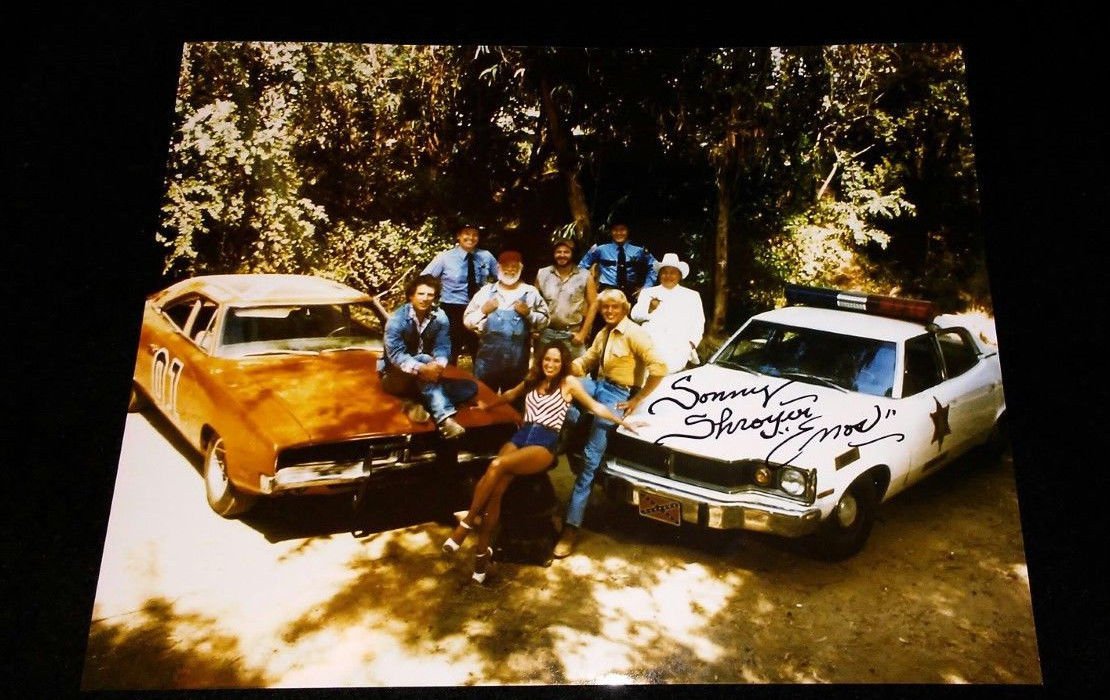 Dukes Of Hazzard Sonny Enos Shroyer Signed 8x10 Cast Photo Direct From His Agent 7783