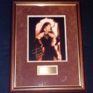 Brinke Stevens is the Goddess of Slasher Films 1998 Framed W/SCRIPTION & COA