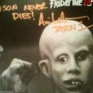 Ari Lehman Signed JASON VOORHEES Behind the Scenes Friday the 13th 8.5X11 PROOF