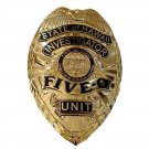Hawaii Five-0 Original Tv Show (Jack Lord) Prop Replica Shield *BN*