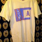 Tennessee Oilers Signed T-Shirt Coach Jeff Fisher + 10 Players NEVER WORN Size M