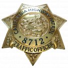 CHP "CHIP's" Tv Show Replica Jon Baker Badge #8712