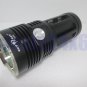 SKYRAY KING 6500Lm 4x CREE XM-L T6 LED Camping Flashlight Torch Light 4x 18650 Black