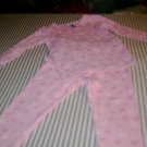 4T- - JUST ONE YEAR - TODDLER GIRL THERMAL PAJAMAS