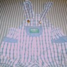 24 MTHS -OSHKOSH- INFANT BOYS OVERALL ROMPER SUIT