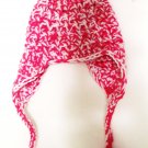 Hat Crochet Toddler Pink Earflap Hat
