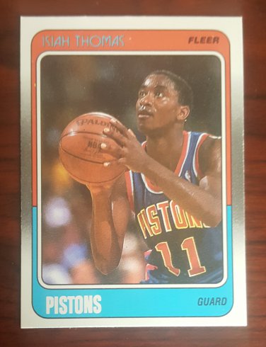 1988-89 Fleer #45 Isiah Thomas