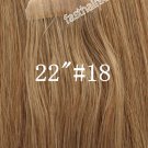 tape hair extensions 22"#18