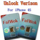 New hot FalWok GPP Gevey Unlock for iPhone 4S GSM WCDMA CDMA Verizon Work IOS 5.0 To iOS 6.1.3