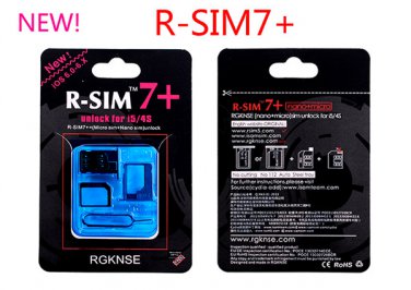 R-SIM 7+ Seconds Unlock Card for iPhone 5 / 4S iOS 6.1.3 iOS 6.1.4 iOS 6.1.1 --ios6.0 all