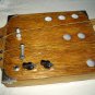 3 String & 1 String Twin Neck Cigar Box Guitar