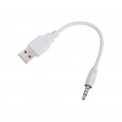 USB 2.0 3.5mm Male Aux Auxiliary Cord Cable For Apple iPod shuffle 1st 2nd MP3