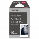 1 Pack 10 Photos Monochrome FujiFilm Fuji Instax Mini Film Polaroid 7S 8 SP-1 X390