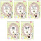 5 Packs 50 Photos Macaroon FujiFilm Fuji Instax Mini Film Polaroid 7S 8 50S SP-2 X391