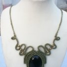 Black Onyx in Olive Green