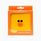 LINE FRIENDS Duck Sally Cell Phone Wireless Charging Pad Samsung LG G5 Korean