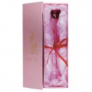 24K Yellow Gold Plated Crystal Red Rose Flower + Pink Forever Love Box + GIFTS (GLDCRYROS-9-RED)
