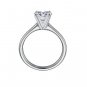 0.40 ct Round Diamond Solitaire 14k White Gold Engagement Ring + EXTRAS (TSR040W)