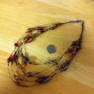 Pick 1 Necklace - Brown Beads, Black Faceted, Plastic Green Beads, Faux Pearl Or
