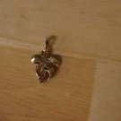 BALLET SLIPPER gold tone Pendant vintage (for necklace) new old stock