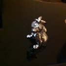 Beagle Dog Pendant Or Charm Silver Tone NWOT