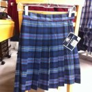 FRENCH TOAST blue,red, yellow, black uniform lot 2 skirts sizes: girl's 10 12 16