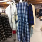 BECKY THATCHER blue plaid jumper size 4 5 7 7 1/2 10 1/2 12 12 1/2 14