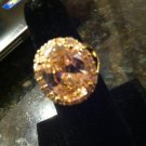 Jacqueline Kennedy Simulated Kunzite Ring Pink Size 7 Diamonique Absolute CZ QVC