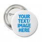 Customs 100 pcs Pin 1" Button Badge
