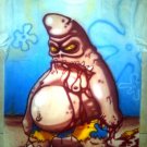 Customs T-shirt Using Airbrush Painting Black / White T-Shirt