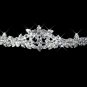 Vintage Style Rose Rhinestone Wedding Bridal Tiara Bride Hair Tiara Headband