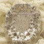 Mini Oval Glass Crystal Rhinestone Wedding Bridal Bride Sash Brooch Pin