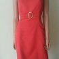Tahari Arthur Levine Lucianna Red Dress New SZ 8