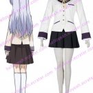Angel Beats AngelKanade Tachibana 65% Cotton 35% Polyester Cosplay Costume