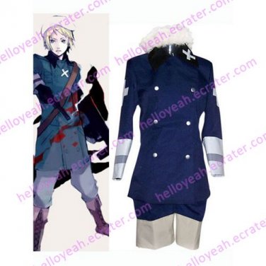 Royal Blue Hetalia Axis Powers Cosplay Costume