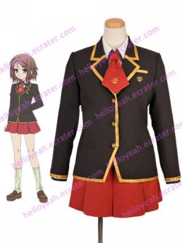 Baka to Test to Shoukanjuu Uniform Cloth Suit For Women