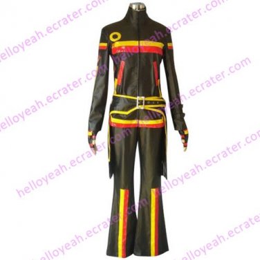 Black And Stripe Beatmania IIDX Cosplay Costume