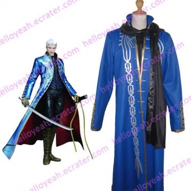 Devil May Cry III Vergil Vergil Cosplay Costume