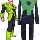 Dragon Ball Andriod Uniform Cloth Combined Leather Cosplay Costume