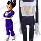 Dragon Ball Vegeta Battle Dress Uniform Cloth Combined Leather Cosplay Costume