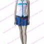 Fairy Tail Lucy Heartfilia White and Blue Cosplay Costume
