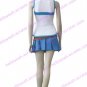 Fairy Tail Lucy Heartfilia White and Blue Cosplay Costume