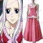 Fairy Tail Mirajane Pink Cosplay Costume
