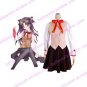 Fatestay night Homurabara Gakuen Girl's Uniform Cosplay Costume