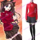 Fate Stay Night Rin Tosaka Cosplay Costume