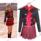 Final Fantasy Agito XIII Female Uniform Cosplay Costume