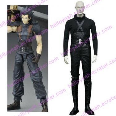 Final Fantasy VII Crisis Core Zack Fair Cosplay Costume