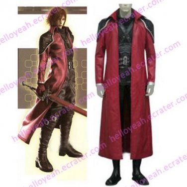 Final Fantasy VII Genesis Rhapsodos Halloween Cosplay Costume