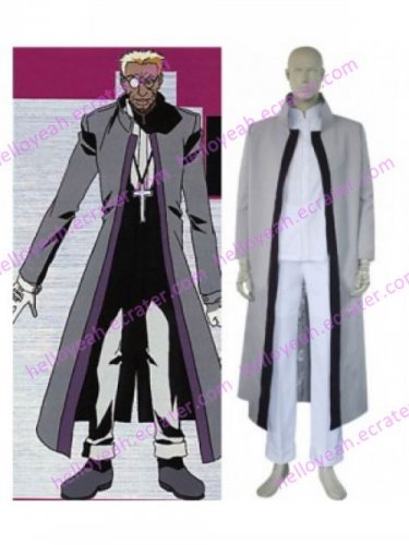 Great Hellsing Alexander Anderson Cosplay Costume
